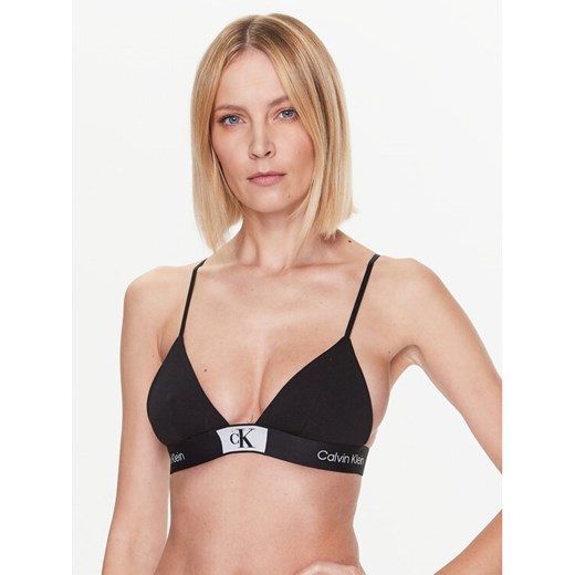 Calvin Klein Underwear Biustonosz braletka Unlined 000QF7217E Czarny ze sklepu MODIVO w kategorii Biustonosze - zdjęcie 182617402