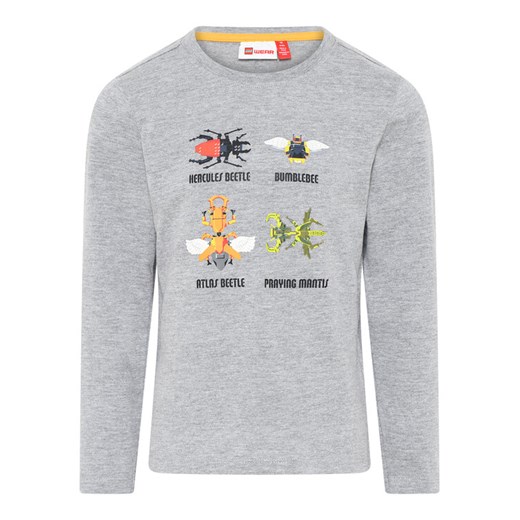 LEGO Bluzka 11010574 Szary Regular Fit ze sklepu MODIVO w kategorii T-shirty chłopięce - zdjęcie 182617403
