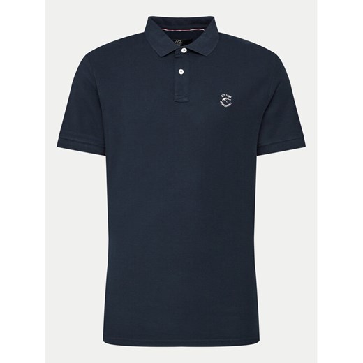 INDICODE Polo Wadim 40-913 Granatowy Slim Fit ze sklepu MODIVO w kategorii T-shirty męskie - zdjęcie 182617414