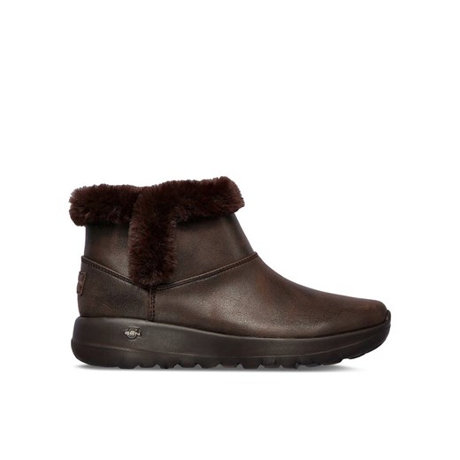 Skechers Botki On-The-Go Joy Endeavor 144013/CHOC Brązowy ze sklepu MODIVO w kategorii Botki - zdjęcie 182617424