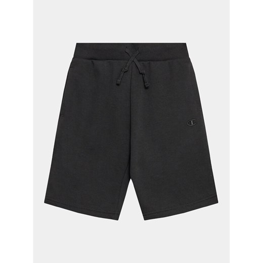 Champion Szorty sportowe 306348 Czarny Regular Fit ze sklepu MODIVO w kategorii Spodenki chłopięce - zdjęcie 182617452