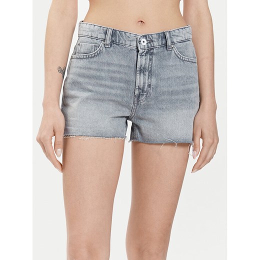 ONLY Szorty jeansowe Jaci 15314427 Szary Loose Fit ze sklepu MODIVO w kategorii Szorty - zdjęcie 182617454