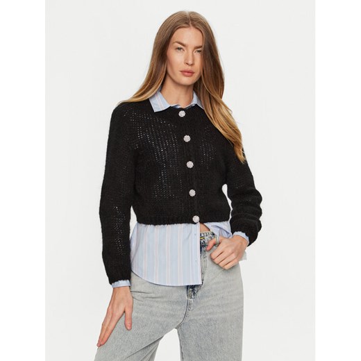 ViCOLO Kardigan 33013S Czarny Regular Fit ze sklepu MODIVO w kategorii Swetry damskie - zdjęcie 182617464