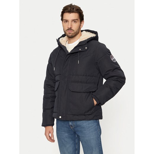 Jack&Jones Kurtka zimowa Carl 12256901 Granatowy Straight Fit ze sklepu MODIVO w kategorii Kurtki męskie - zdjęcie 182617501