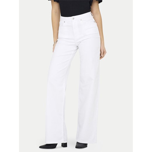 ONLY Jeansy Madison 15310632 Biały Wide Leg ze sklepu MODIVO w kategorii Jeansy damskie - zdjęcie 182617511