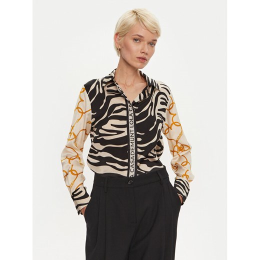 LOLA CASADEMUNT Koszula LF2415026 Czarny Regular Fit Lola Casademunt XS MODIVO