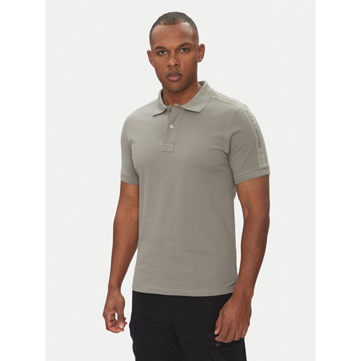 Parajumpers Polo Space 25SMPMPOXF06 Beżowy Regular Fit ze sklepu MODIVO w kategorii T-shirty męskie - zdjęcie 182617551