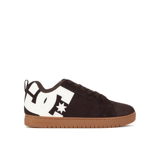 DC Sneakersy COURT GRAFFIK SE DC01665200 Brązowy ze sklepu MODIVO w kategorii Buty sportowe męskie - zdjęcie 182617560