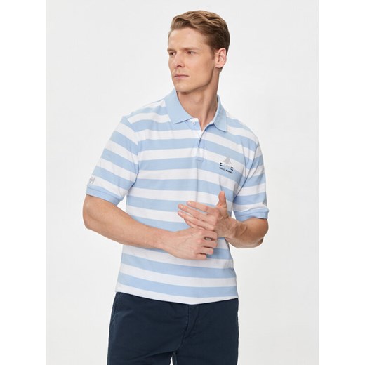 Helly Hansen Polo Koster Polo 34299 Błękitny Regular Fit Helly Hansen S MODIVO
