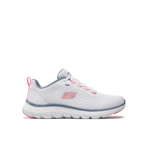 Skechers Sneakersy Flex Appeal 5.0- 150201/WPKB Biały ze sklepu MODIVO w kategorii Buty sportowe damskie - zdjęcie 182617612