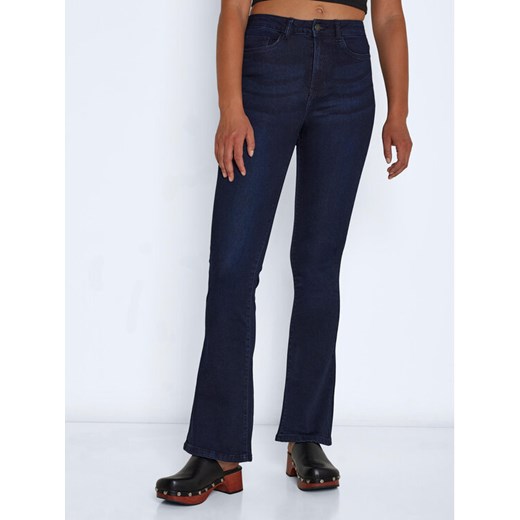 Noisy May Jeansy Sallie 27021552 Granatowy Skinny Fit ze sklepu MODIVO w kategorii Jeansy damskie - zdjęcie 182617714