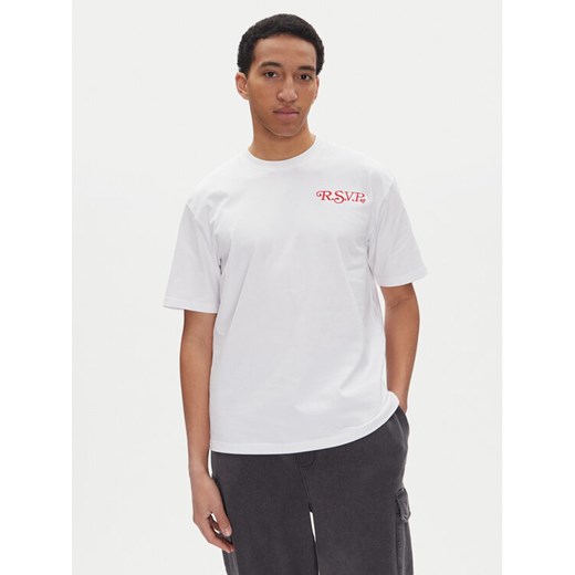 Fila T-Shirt Lengeweg FAM0907 Biały Regular Fit ze sklepu MODIVO w kategorii T-shirty męskie - zdjęcie 182617730