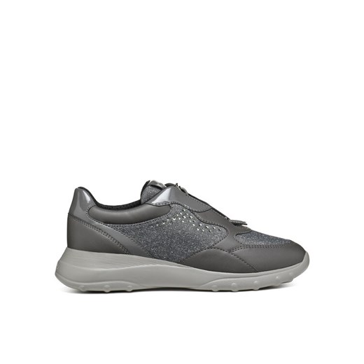 Geox Sneakersy D Alleniee D46LPB 0M2BC C9002 Szary ze sklepu MODIVO w kategorii Buty sportowe damskie - zdjęcie 182617740