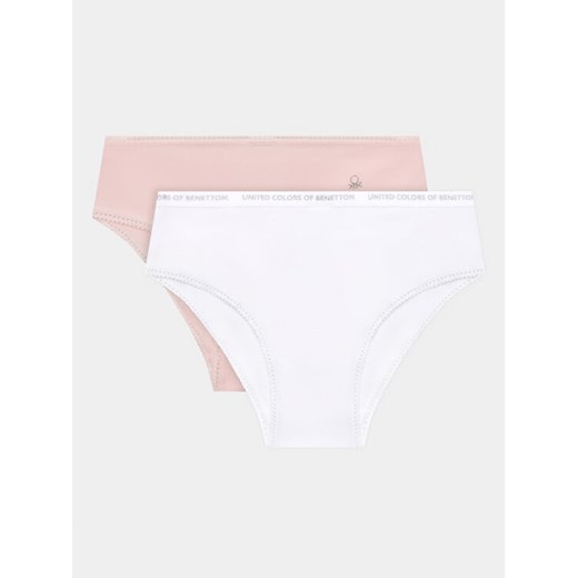 United Colors Of Benetton Komplet 2 par fig 3MC10S1BF Kolorowy ze sklepu MODIVO w kategorii Majtki dziecięce - zdjęcie 182617802