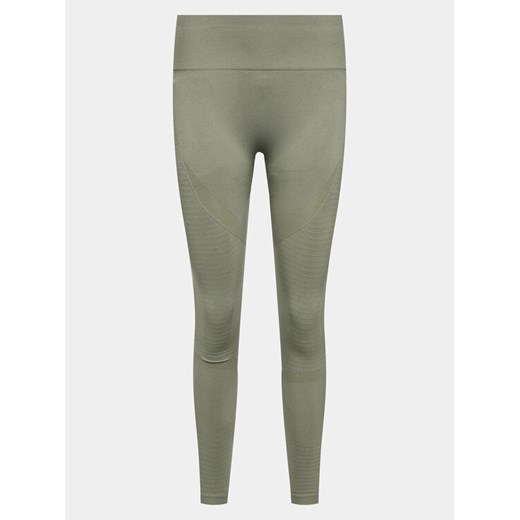 Athlecia Legginsy Nagar W Seamless Tights EA203352 Khaki Regular Fit ze sklepu MODIVO w kategorii Spodnie damskie - zdjęcie 182617850
