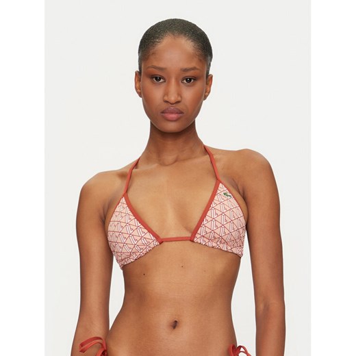 Lacoste Góra od bikini MF9588 Pomarańczowy ze sklepu MODIVO w kategorii Stroje kąpielowe - zdjęcie 182617904
