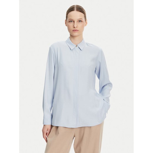 Tommy Hilfiger Koszula WW0WW44045 Błękitny Relaxed Fit ze sklepu MODIVO w kategorii Koszule damskie - zdjęcie 182617922
