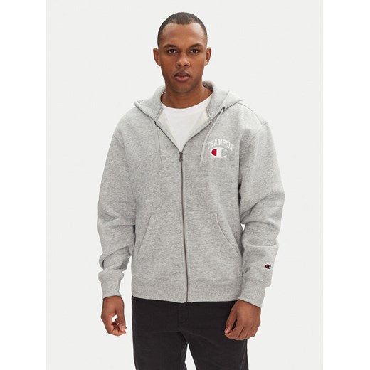 Champion Bluza 221193 Szary Regular Fit ze sklepu MODIVO w kategorii Bluzy męskie - zdjęcie 182617931