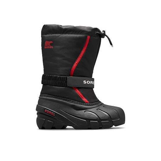 Sorel Śniegowce Flurry™ 2114081015 Czarny ze sklepu MODIVO w kategorii Buty zimowe dziecięce - zdjęcie 182617944