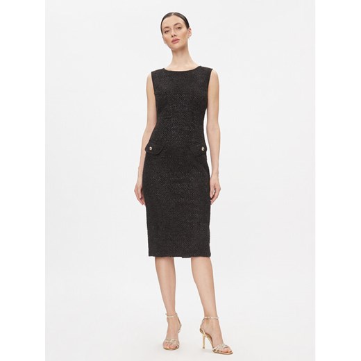 Rinascimento Sukienka koktajlowa CFC0116876003 Czarny Slim Fit ze sklepu MODIVO w kategorii Sukienki - zdjęcie 182617954