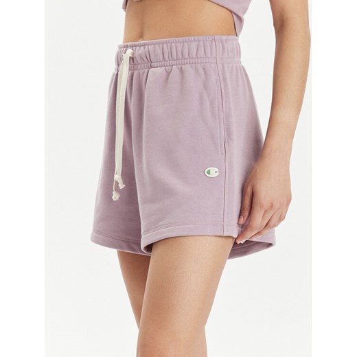 Champion Szorty sportowe E10009 Fioletowy Relaxed Fit ze sklepu MODIVO w kategorii Szorty - zdjęcie 182618104
