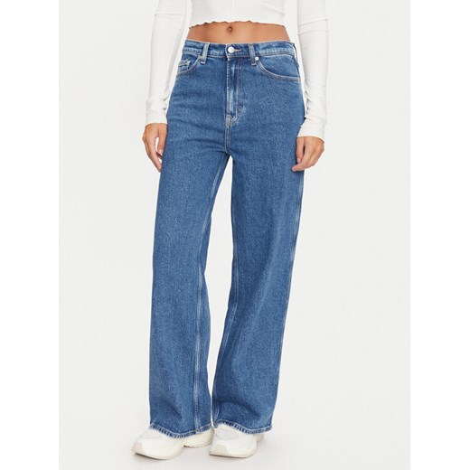 Tommy Jeans Jeansy Claire DW0DW19617 Niebieski Wide Leg ze sklepu MODIVO w kategorii Jeansy damskie - zdjęcie 182618220