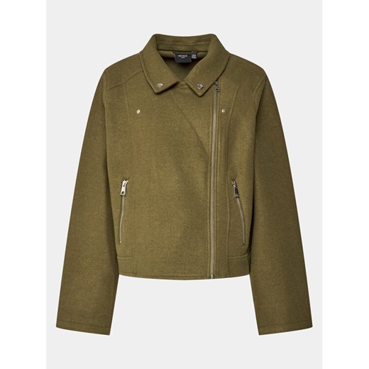 Vero Moda Curve Kurtka z imitacji skóry 10299830 Brązowy Regular Fit ze sklepu MODIVO w kategorii Kurtki damskie - zdjęcie 182618254