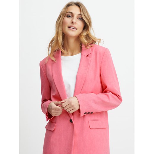 Fransa Marynarka 20611135 Różowy Loose Fit ze sklepu MODIVO w kategorii Marynarki damskie - zdjęcie 182618274