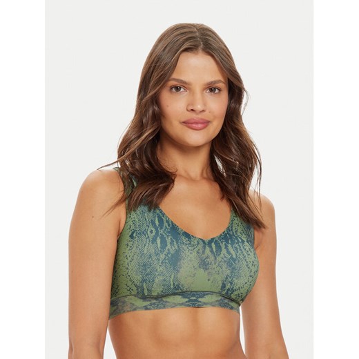 Chantelle Biustonosz top Soft Stretch C11D10 Zielony ze sklepu MODIVO w kategorii Biustonosze - zdjęcie 182618283