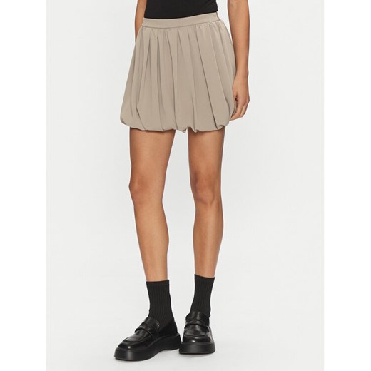Please Spódnica mini G0MJCSI000 Beżowy Regular Fit ze sklepu MODIVO w kategorii Spódnice - zdjęcie 182618301