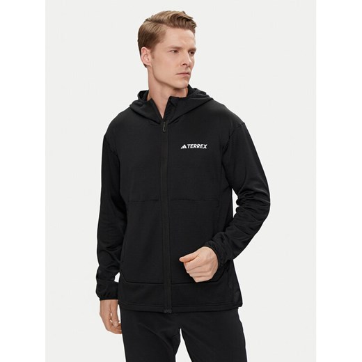 adidas Bluza Terrex Xperior IB1832 Czarny Slim Fit ze sklepu MODIVO w kategorii Bluzy męskie - zdjęcie 182618320