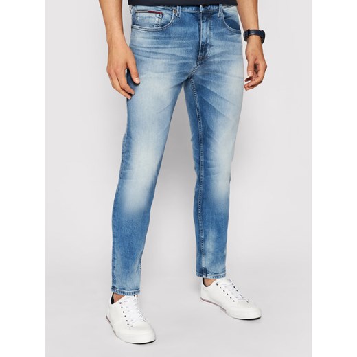 Tommy Jeans Jeansy Austin DM0DM09555 Niebieski Slim Fit ze sklepu MODIVO w kategorii Jeansy męskie - zdjęcie 182618322