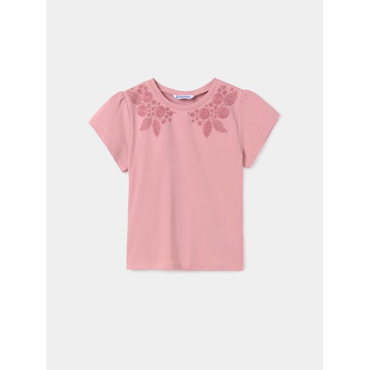 Mayoral T-Shirt 6012 Różowy Regular Fit ze sklepu MODIVO w kategorii Bluzki dziewczęce - zdjęcie 182618502