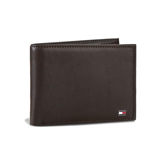 Tommy Hilfiger Duży Portfel Męski Eton Cc And Coin Pocket AM0AM00651/83361 Brązowy ze sklepu MODIVO w kategorii Portfele męskie - zdjęcie 182618511