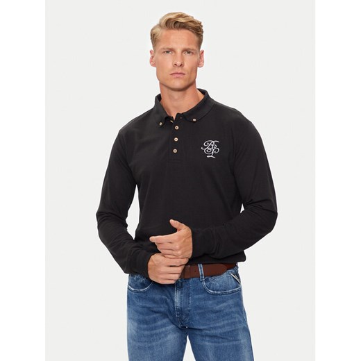 Brave Soul Polo MLT-412KLAY Czarny Regular Fit ze sklepu MODIVO w kategorii T-shirty męskie - zdjęcie 182618530