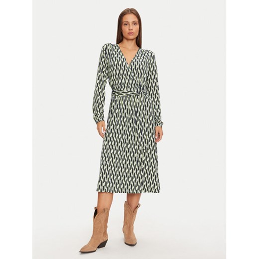 Olsen Sukienka koszulowa 13001788 Zielony Regular Fit ze sklepu MODIVO w kategorii Sukienki - zdjęcie 182618570