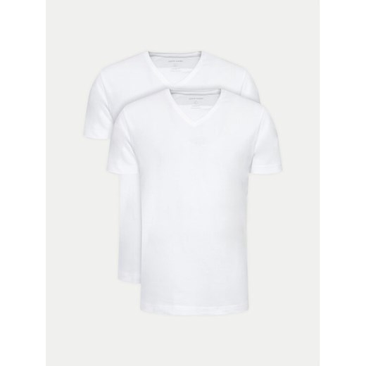 Pierre Cardin Komplet 2 t-shirtów 29991.000.9000 Biały Modern Fit ze sklepu MODIVO w kategorii T-shirty męskie - zdjęcie 182618611