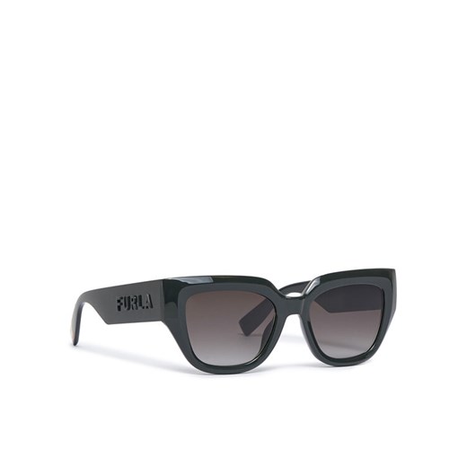 Furla Okulary przeciwsłoneczne WD00120 JT0000 2810S Zielony ze sklepu MODIVO w kategorii Okulary przeciwsłoneczne damskie - zdjęcie 182618623