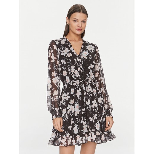 Guess Sukienka codzienna Vanessa W4GK42 WDW82 Czarny Regular Fit ze sklepu MODIVO w kategorii Sukienki - zdjęcie 182618631