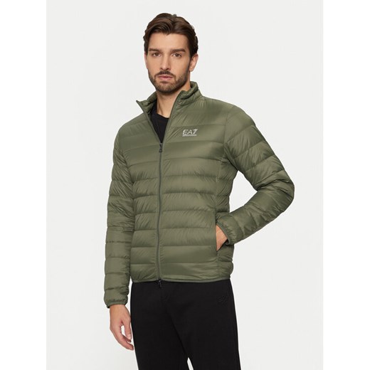 EA7 Emporio Armani Kurtka puchowa 8NPB23 PNGPZ 1846 Zielony Regular Fit ze sklepu MODIVO w kategorii Kurtki męskie - zdjęcie 182618651