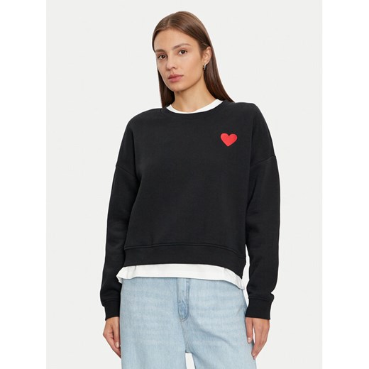 Vero Moda Bluza Maly 10329164 Czarny Oversize ze sklepu MODIVO w kategorii Bluzy damskie - zdjęcie 182618670