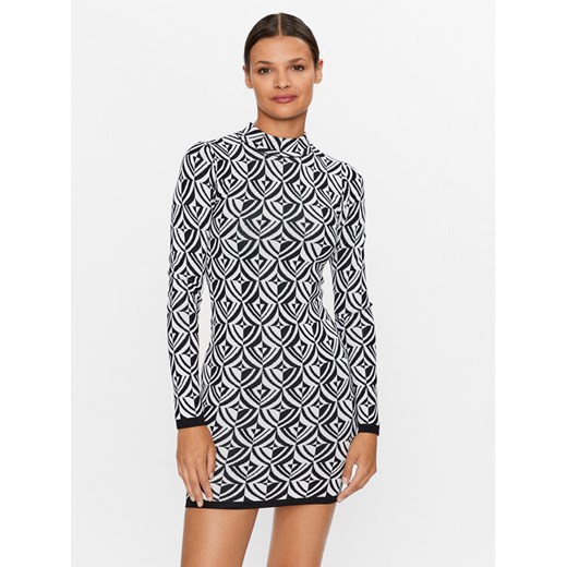Glamorous Sukienka dzianinowa CK6805 Czarny Slim Fit ze sklepu MODIVO w kategorii Sukienki - zdjęcie 182618674