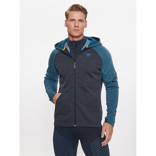 Dynafit Bluza 24/7 Ptc Zip Hoody M 71506 Niebieski Regular Fit ze sklepu MODIVO w kategorii Bluzy męskie - zdjęcie 182618691