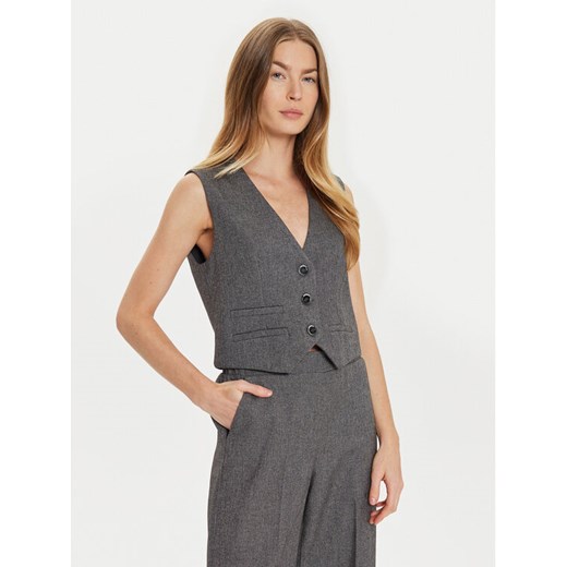 Imperial Kamizelka garniturowa LC24IEI Szary Regular Fit ze sklepu MODIVO w kategorii Kamizelki damskie - zdjęcie 182618754