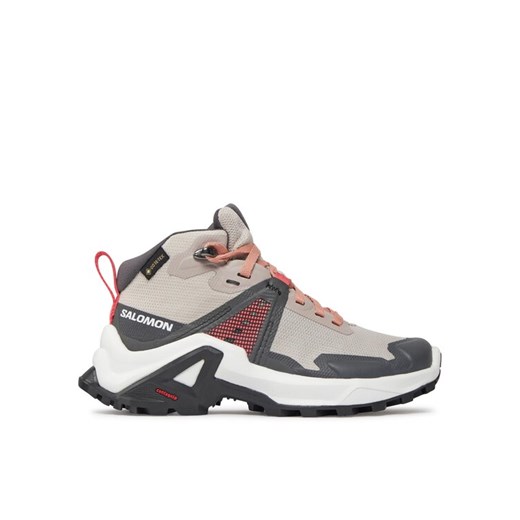 Salomon Trekkingi X Raise Mid GORE-TEX L47071500 Różowy ze sklepu MODIVO w kategorii Buty trekkingowe dziecięce - zdjęcie 182618844