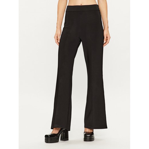Pinko Spodnie materiałowe Porfiria 100260 A04I Czarny Regular Fit ze sklepu MODIVO w kategorii Spodnie damskie - zdjęcie 182618921