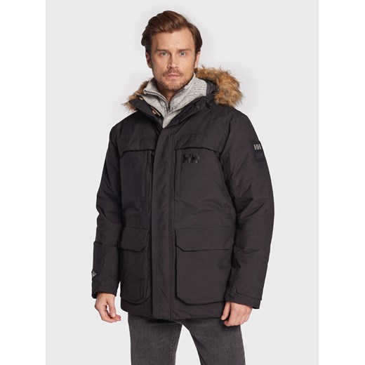 Helly Hansen Parka Nordsjo 53488 Czarny Regular Fit ze sklepu MODIVO w kategorii Kurtki męskie - zdjęcie 182618971