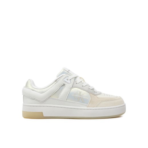 Calvin Klein Jeans Sneakersy Basket Cupsole Low Mix Ml Mtr YW0YW01490 Biały 37 MODIVO
