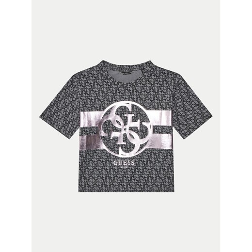 Guess T-Shirt J5RI04 K6YW4 Czarny Regular Fit ze sklepu MODIVO w kategorii T-shirty chłopięce - zdjęcie 182619113