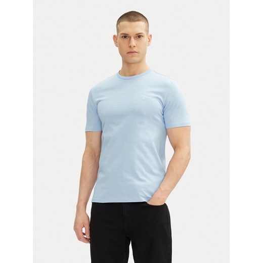 Calvin Klein Jeans T-Shirt LV040HM265 Niebieski Regular Fit ze sklepu MODIVO w kategorii T-shirty męskie - zdjęcie 182619232